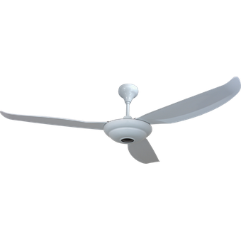 Elmark NMD 46-series, 52" Acrylic Blade Ceiling Fan, WH