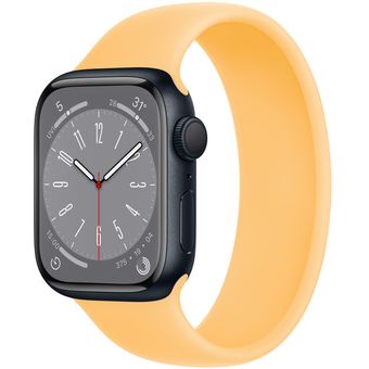 Apple Watch Series 8 (45mm, GPS) - Midnight Aluminum Case with Solo Loop