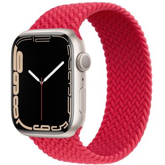 Apple Watch Series 7 (41mm, GPS) - Aluminum Case with Braided Solo Loop