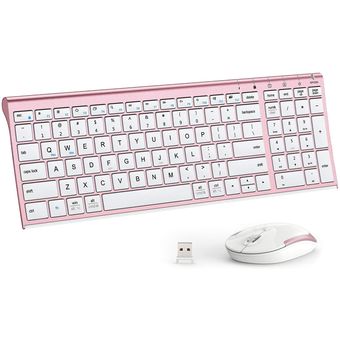 iClever GK03 Wireless Keyboard and Mouse Combo