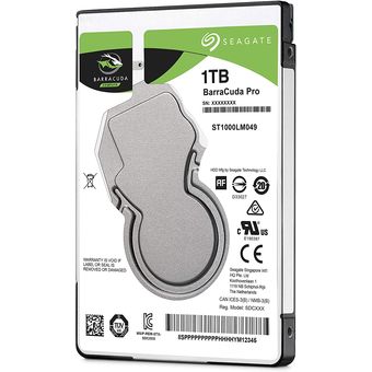 Seagate BarraCuda Pro Hard Disk Drive 1TB [ST1000LM049]