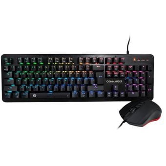 Fantech MVP-861 Commander Macro RGB Gaming Keyboard & Mouse Combo
