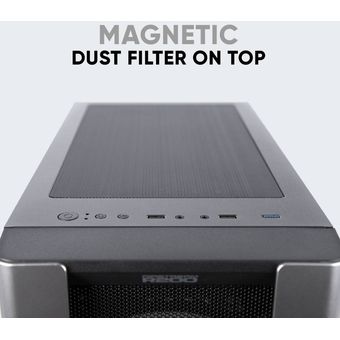 Armaggeddon AirStream R200 EATX See-thru Side Panel Gaming PC Case