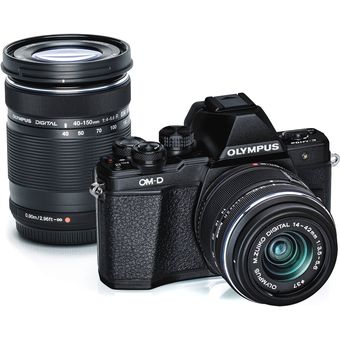 Olympus OM-D E-M10 Mark II Double Zoom Kit, M.Zuiko 14-42mm & M.Zuiko 40-150mm
