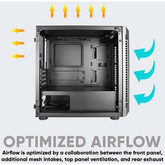 Armaggeddon Tessaraxx Core 1 MATX Gaming PC Case