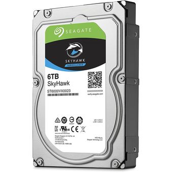 Seagate SkyHawk Surveillance 3.5" HDD, 6TB [ST6000VX0023]