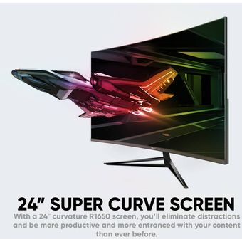 Armaggeddon Pixxel+ Xtreme XSC24HD Curve Gaming Monitor