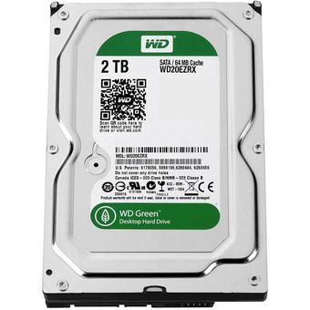 Western Digital WD Green Desktop Hard Drive, 2TB [WD20EZRX]
