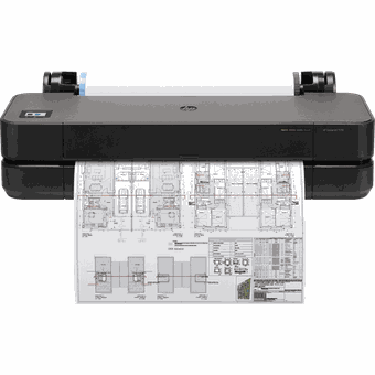HP DesignJet T250 24-inch Compact Large Format Plotter Printer