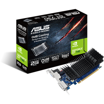 ASUS GeForce GT 730 2GB GDDR5 [GT730-SL-2GD5-BRK]