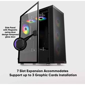 Armaggeddon Tessaraxx APEX 8 Air E-ATX Gaming PC Case