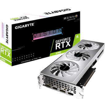 GIGABYTE GeForce RTX 3060 Vision OC 12G - Rev 1.0 [GV-N3060VISION OC-12GD]