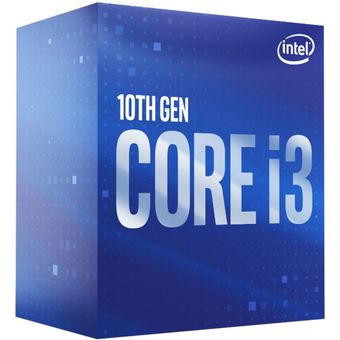 Intel Core i3-10100 Processor (6M Cache, up to 4.30 GHz)