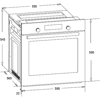 Faber 66L Build-in Oven [FBO 661 GL]