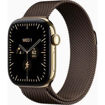 Apple Watch Series 12 (46mm, GPS + Cellular) - Ceramic Case with Milanese Loop