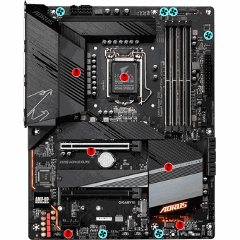 GIGABYTE Z590 AORUS ELITE (rev. 1.0)