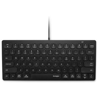 Kensington Simple Solutions Wired Compact Keyboard w/ USB-C Connector [K75506US]
