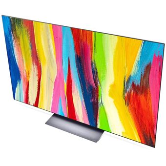 LG 77" C2 Series 4K Smart SELF-LIT OLED evo TV w/ AI ThinQ (2022) [OLED77C2PSA]