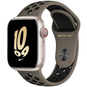 Apple Watch Series 8 (45mm, GPS + Cellular) - Aluminum Case with Nike Sport Band