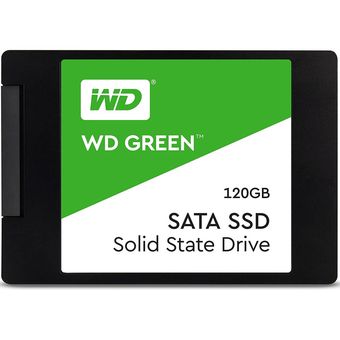 Western Digital WD Green SATA SSD 2.5”/7mm cased, 120GB [WDS120G2G0A]