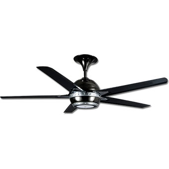 Deka Q10 LED Series, 60" ABS Polymer Blade Ceiling Fan, GM