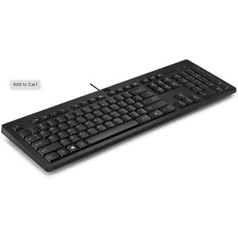 HP 125 Wired Keyboard [266C9AA]