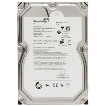 Seagate Barracuda 7200.12, 1TB [ST31000524AS]