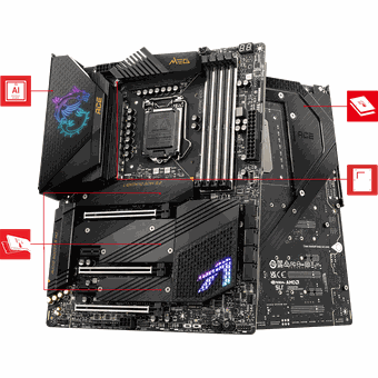 MSI MEG Z590 ACE, ATX motherboard