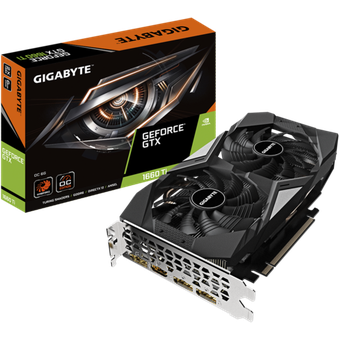 GIGABYTE GeForce GTX 1660 Ti OC 6G (GV-N166TOC-6GD)