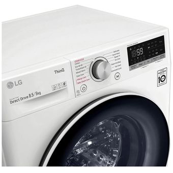 LG 8.5KG/5KG Front Load Washer Dryer w/ AI Direct Drive [FV1285D4W]