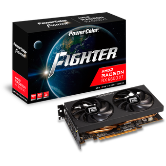 PowerColor Fighter AMD Radeon RX 6600XT 8GB GDDR6