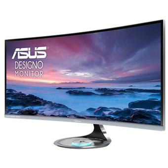 ASUS Designo Curve MX34VQ, 34" UWQHD Ultra-wide Curved Monitor