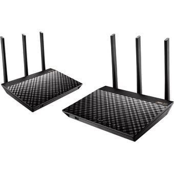 ASUS AiMesh AC1900 WiFi System (RT-AC67U 2 Pack)
