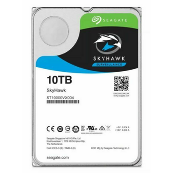 Seagate SkyHawk Surveillance 3.5" HDD, 10TB [ST10000VX0004]