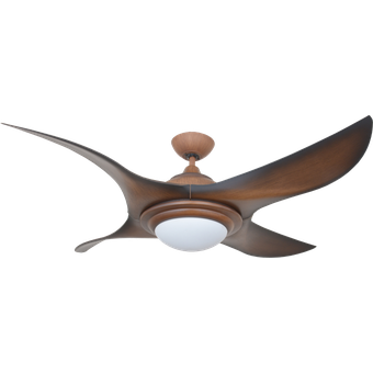 Elmark LMD 36-series, 52" Acrylic Blade Ceiling Fan, Koa