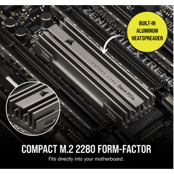 Corsair MP600 CORE 4TB M.2 NVMe PCIe Gen. 4 x4 SSD