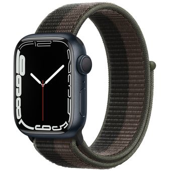Apple Watch Series 7 (41mm, GPS) - Aluminum Case with Sport Loop