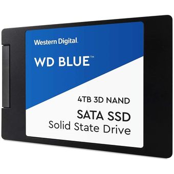 Western Digital WD Blue SATA SSD 2.5”/7mm cased, 4TB [WDS400T2B0A]