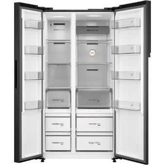 Toshiba 623L Side-by-Side Refrigerator [GR-RS780WE-PGY(22)]