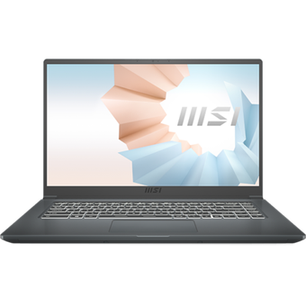 MSI Laptop Modern 15, 15.6'', i7-1195G7, 8GB/512GB [A11MU 838]