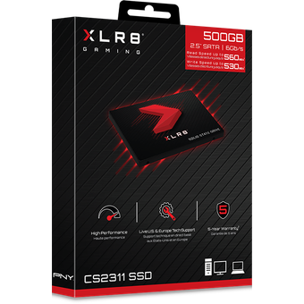 PNY XLR8 CS2311 2.5'' SATA III SSD, 500GB