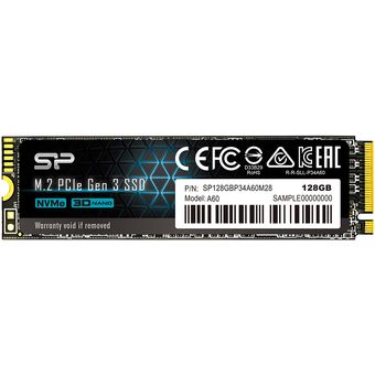 Silicon Power PCIe Gen3×4 P34A60, 128GB