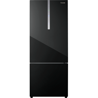 Panasonic 465L Bottom Freezer, Glass Door Fridge [NR-BX471WGK]