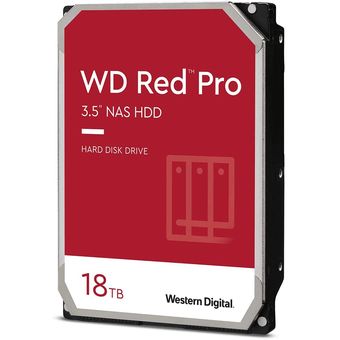 Western Digital WD Red Pro NAS Hard Drive, 16TB / 512MB Cache