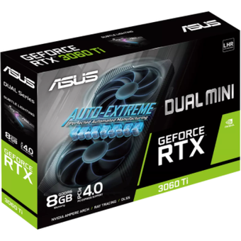 ASUS DUAL GeForce RTX 3060 Ti V2 MINI 8GB GDDR6 LHR