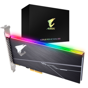 GIGABYTE AORUS RGB AIC NVMe SSD 512GB [GP-ASACNE2512GTTDR]