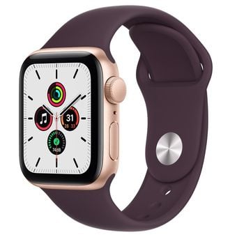 Apple Watch SE (44mm, GPS) - Aluminum Case with Sport Band