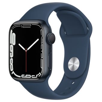 Apple Watch Series 7 (41mm, GPS + Cellular) - Aluminum Case with Sport Band