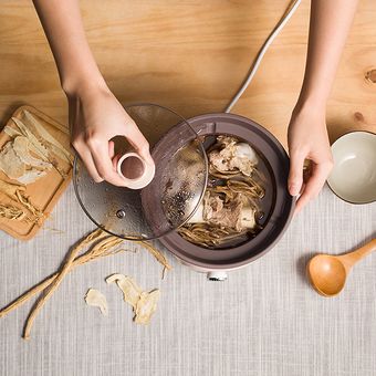 Cornell 2L Purple Clay Digital Slow Cooker [CSC-E20PC]