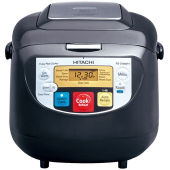Hitachi 1.8L Microcomputer Rice Cooker [RZ-D18WFY BK]